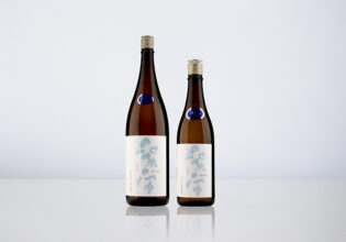 紫宙_純米吟醸_スノーラベル